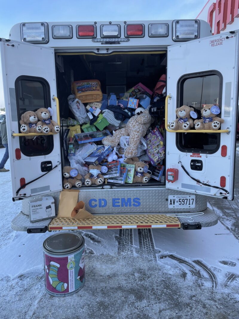 11th Annual Fill An Ambulance Toy Drive In Timmins On Saturday