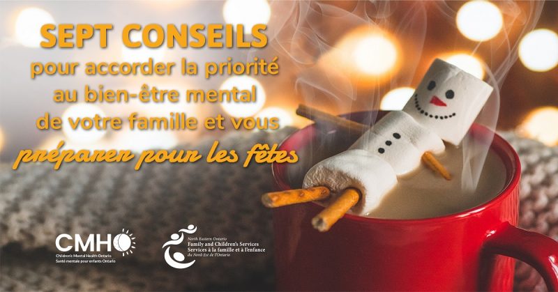 sept conseils pour accorder la priorité au bien-être mental de votre famille et vous préparer pour les fêtes