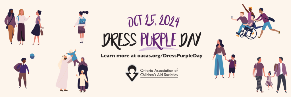 Oct 25, 2024, Dress Purple Day